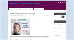 Desktop Screenshot of antonioalves.com